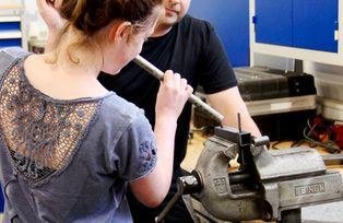 Workshop Bohren und schweißen in der Betriebswerkstatt, Maximilian Thoma