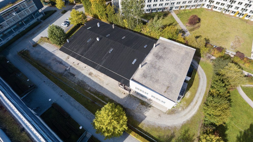 Luftbild des Kulturtransport-Geländes