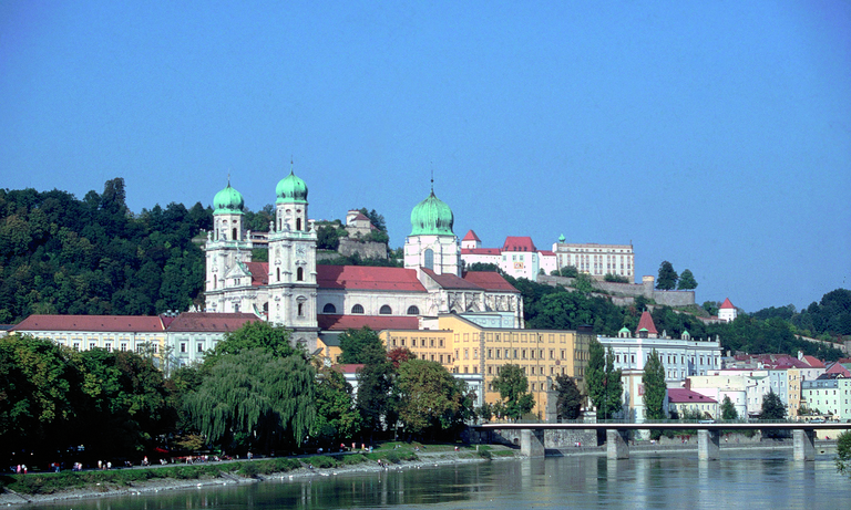 View of the cathedral of Passau