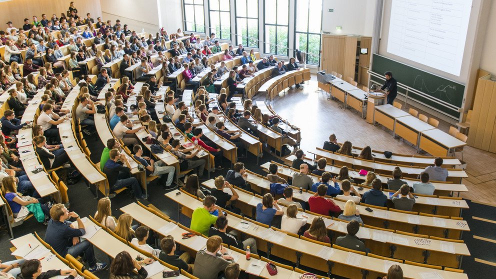 Vorlesung im Hörsaal