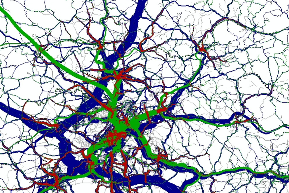 Synphonie traffic map