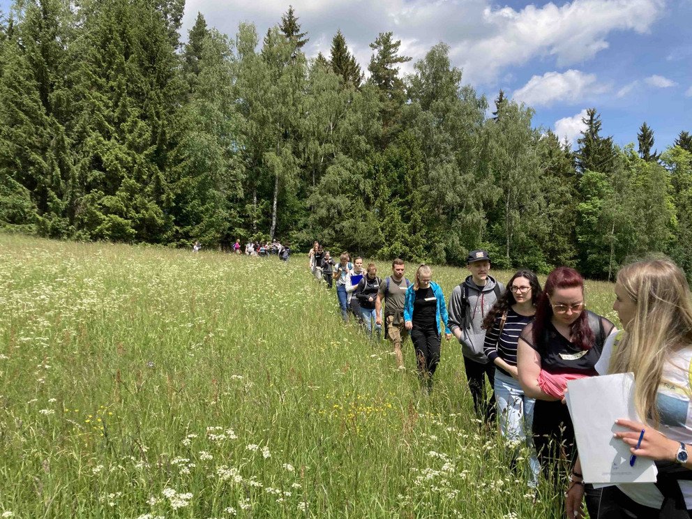 Fotos aus der deutsch-tschechischen Exkursion am 2. Juni 2022