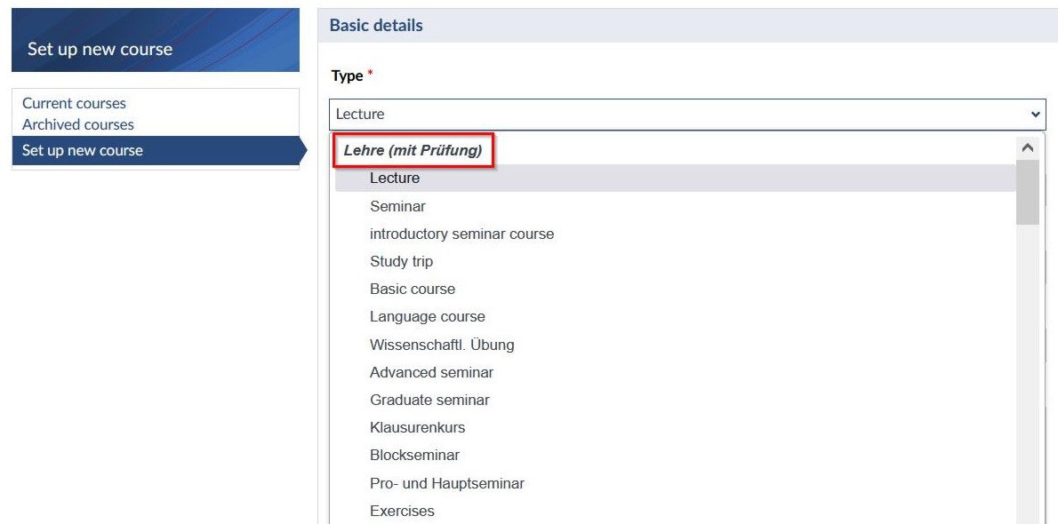 Screenshot Lehre Typ mit Pr&uuml;fung