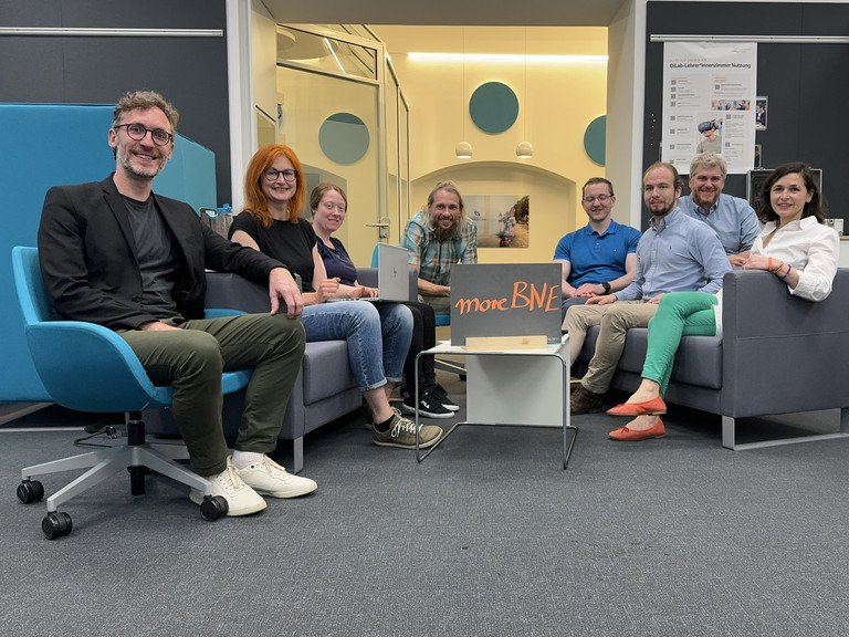 Gruppenbild des Kickoff Treffens zum Projekt "moreBNE".