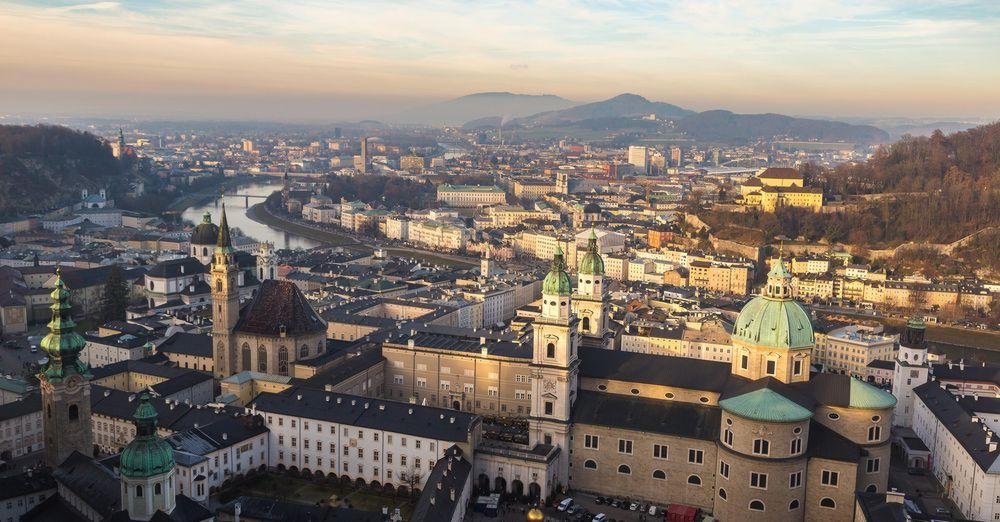 Die österreichische Weltkulturerbe-Stadt Salzburg