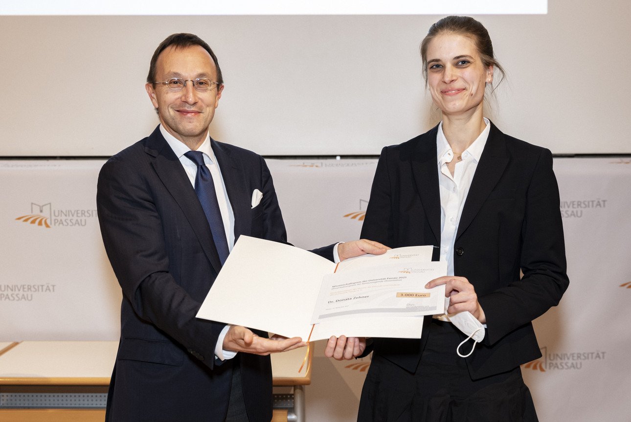Prof. Dr.&nbsp;Robert Obermaier und Dr. Donata Zehner