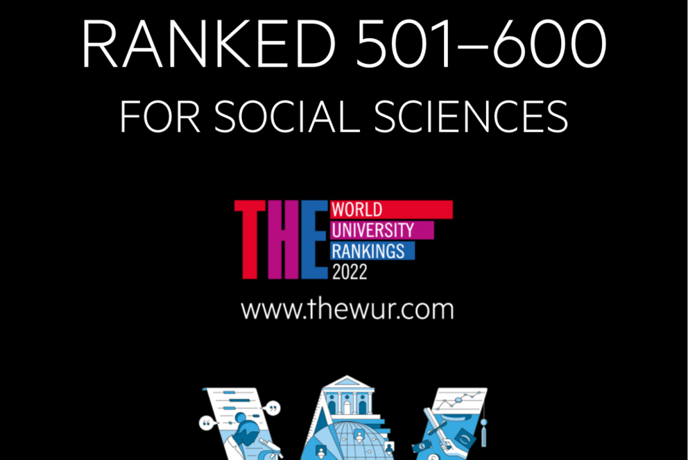 THE Subject Ranking 2022: Social Sciences