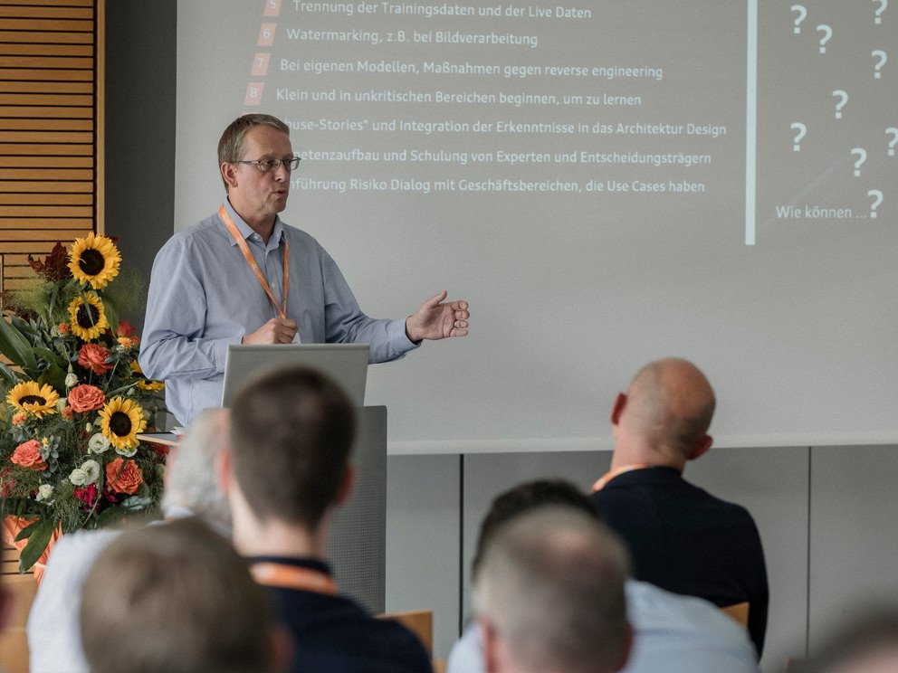 Arvid Rosinski, Chief Information Security Officer der AUDI AG