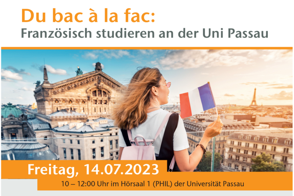 Infotag: Französisch studieren an der Uni Passau