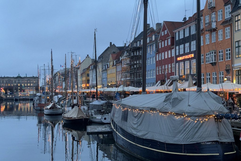 Boote in Kopenhagen