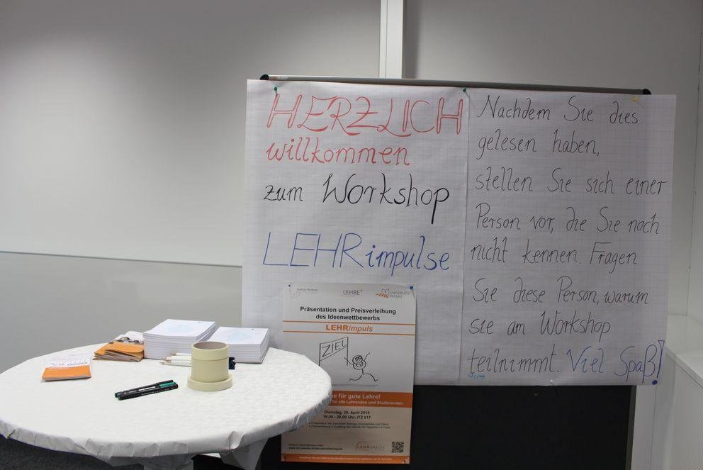 Workshop LEHRimpulse Schaubild aus dem Workshop LEHRimpulse