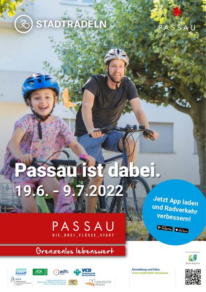 Flyer Stadtralley - Passau ist dabei.