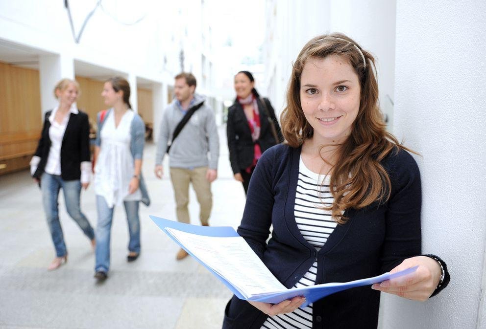 Studentin der Universität Passau