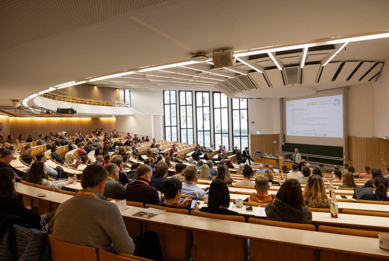 Gut besucht: Die Eröffnungsveranstaltung im Audimax, Foto: Florian Stelzer