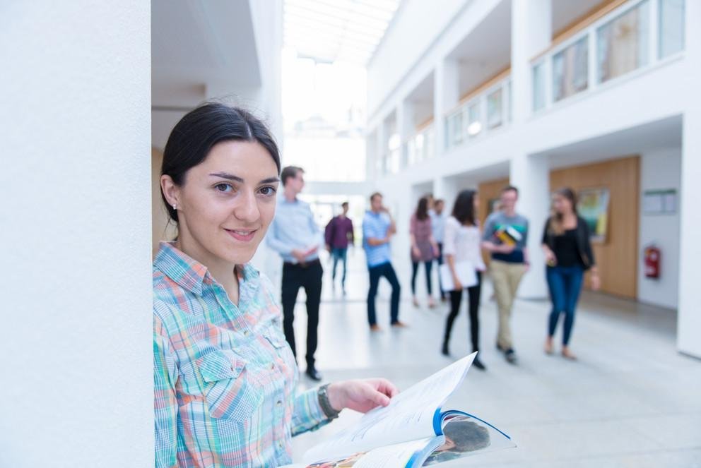 Studierende an der Universität Passau; Foto: Universität Passau