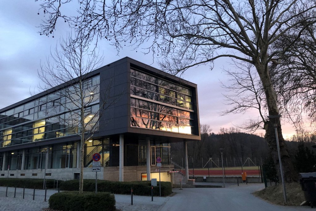 Blick auf das ITZ der Universit&auml;t Passau