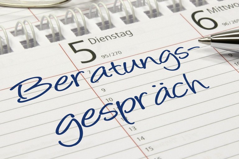 Dekoratives Bild der Kachel 'Gruppenberatung'