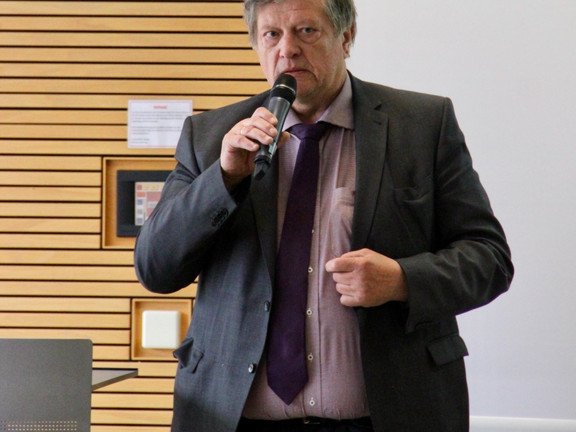Begrüßung durch den stellvertretenden Landrat Klaus Jeggle