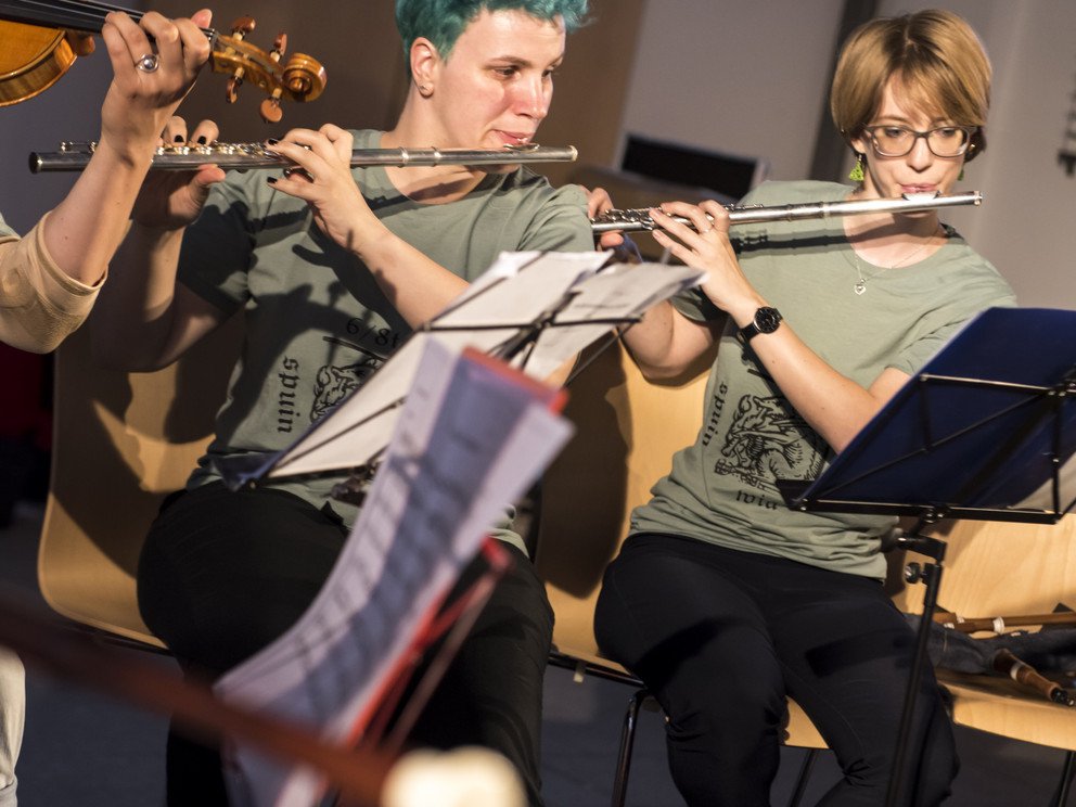 Musikalische Unterhaltung mit dem 6/8tel Projekt