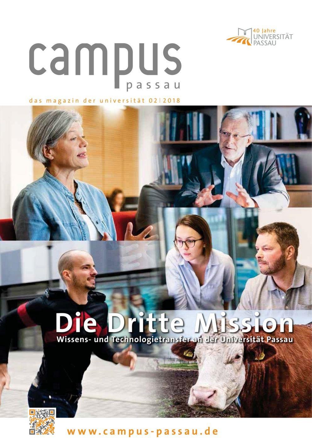 Titelbild Campus Passau 02/2018