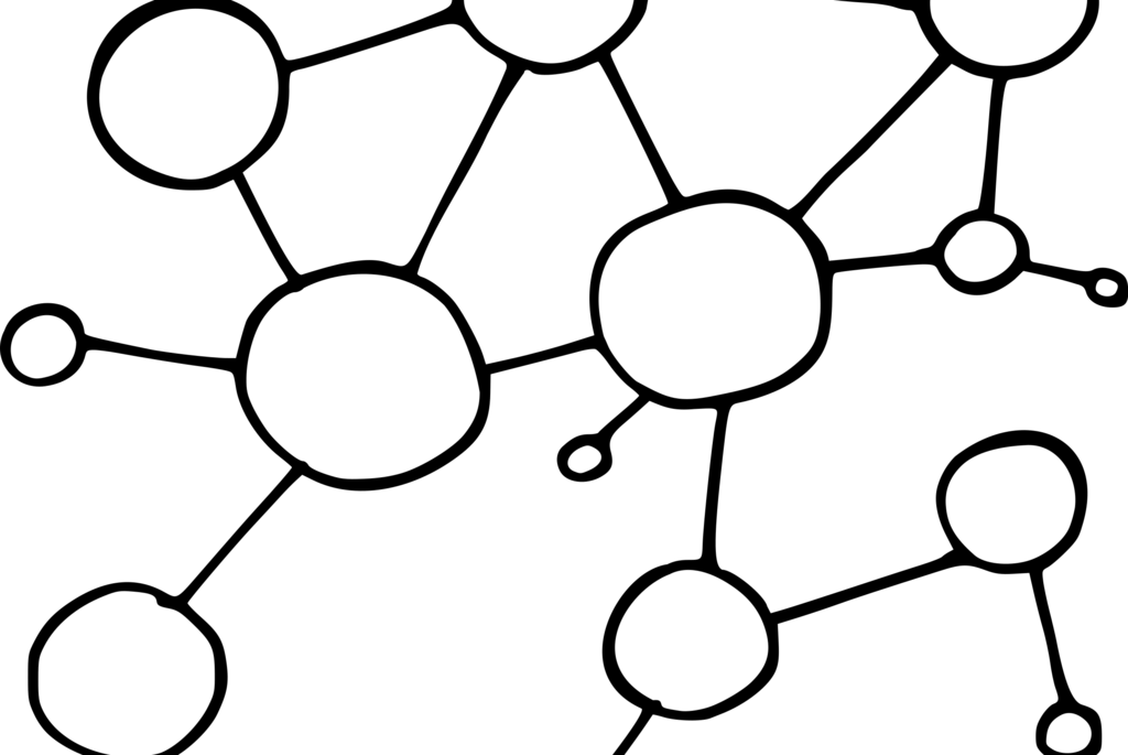 Zeichnung einer Vernetzung