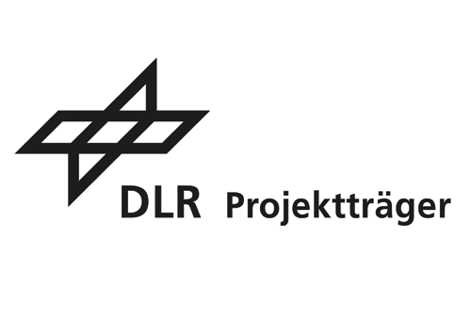 Logo des Projektträgers: Deutsches Zentrum für Luft- und Raumfahrt.