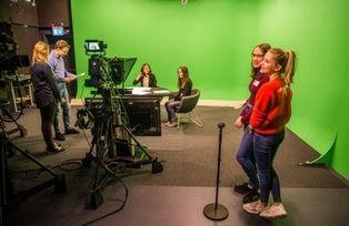 Nachrichten produzieren im TV-Studio