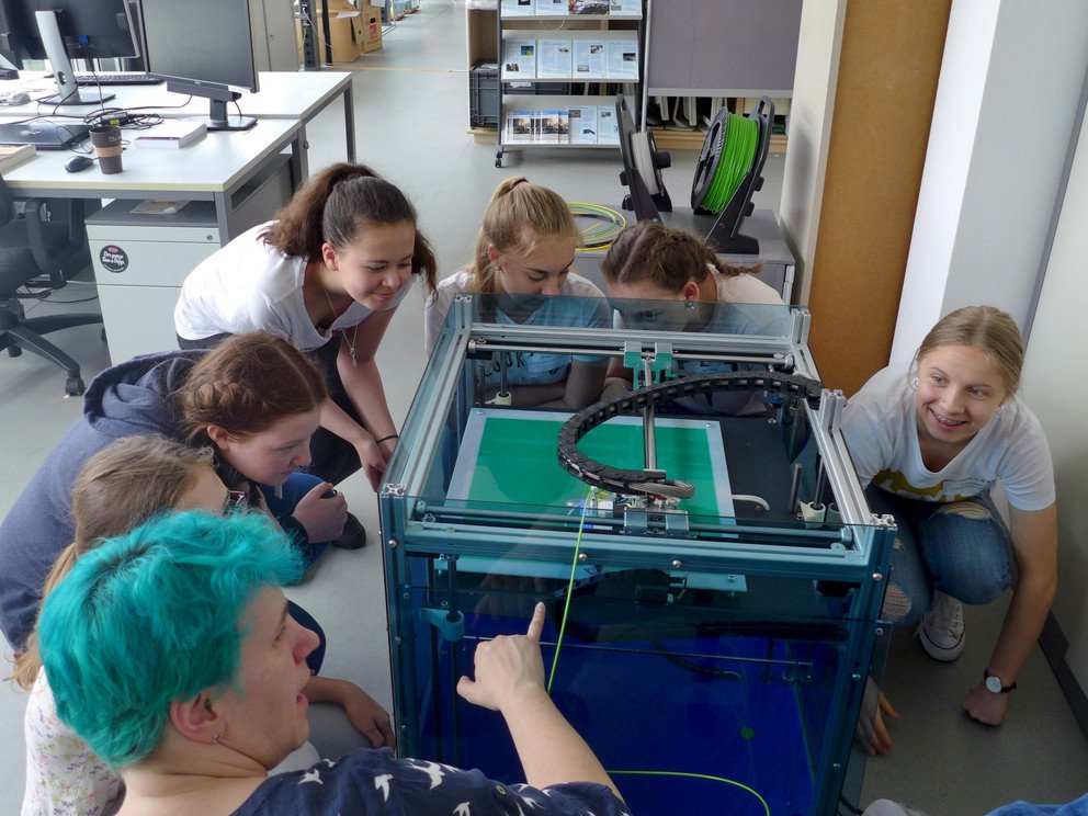 3-D-Drucker in Aktion