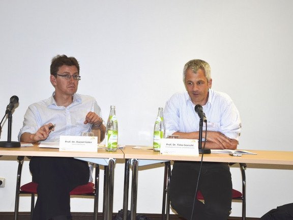 Podiumsdiskussion, Foto: Biling