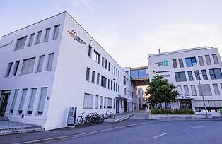 University buildings at Dr-Hans-Kapfinger-Straße