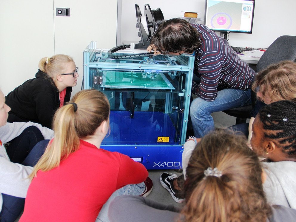 Workshop 3-D-Modelle gestalten und drucken, Dörte Rüweler