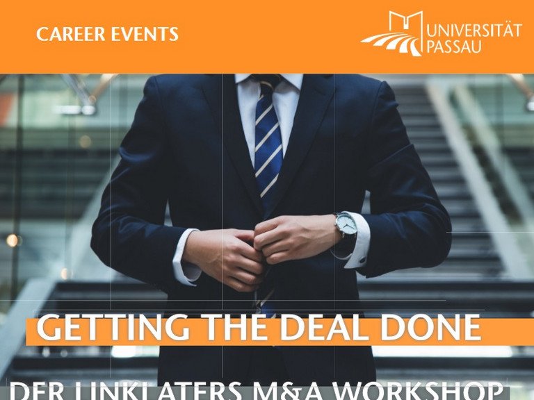 Linklaters Workshop zum Thema Unternehmensverkauf und Mergers & Acquisitions