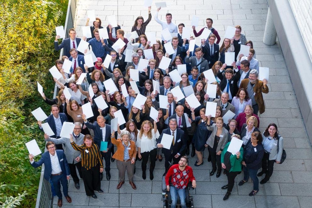 Gruppenbild Deutschlandstipendiat*Innen 2019