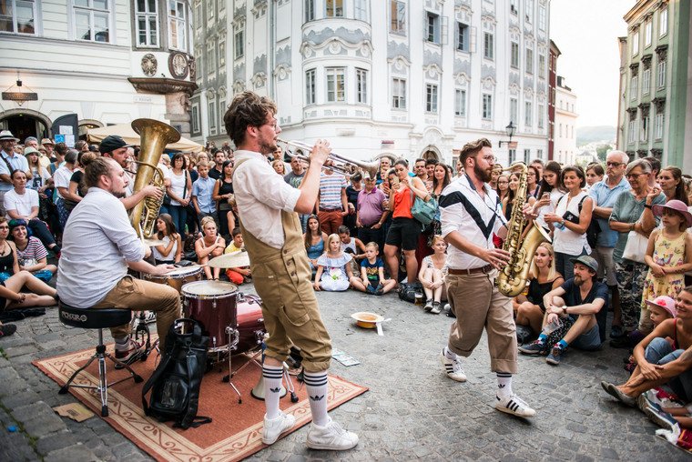 Pflasterspektakel Linz (Copyright Foto: Hermann Erber) 