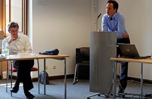 Seminarleitung - Prof. Dr. Daniel Göler und Dr. Andreas Kalina, Foto: Florian Rampelt