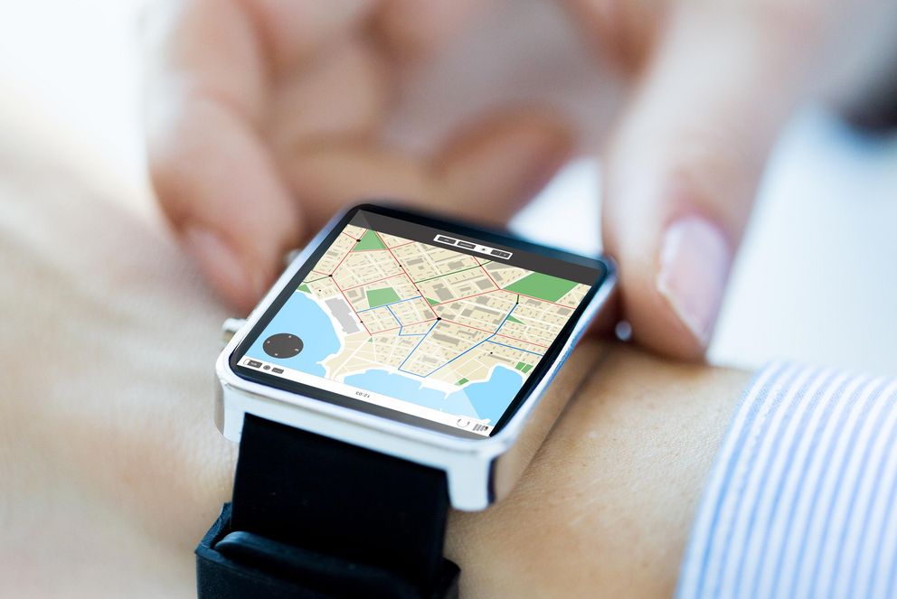 Smartwatch an Handgelenk
