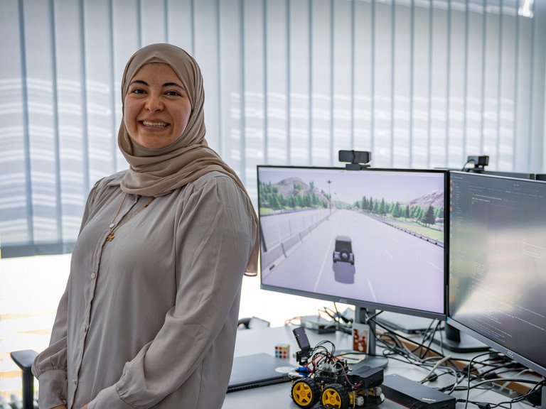 Yaman Qendah, researcher at the Chair of Computer Engineering 