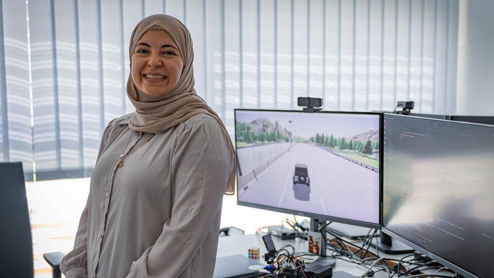 Yaman Qendah, researcher at the Chair of Computer Engineering 