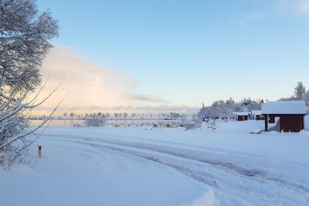 Winterlandschaft in Schweden