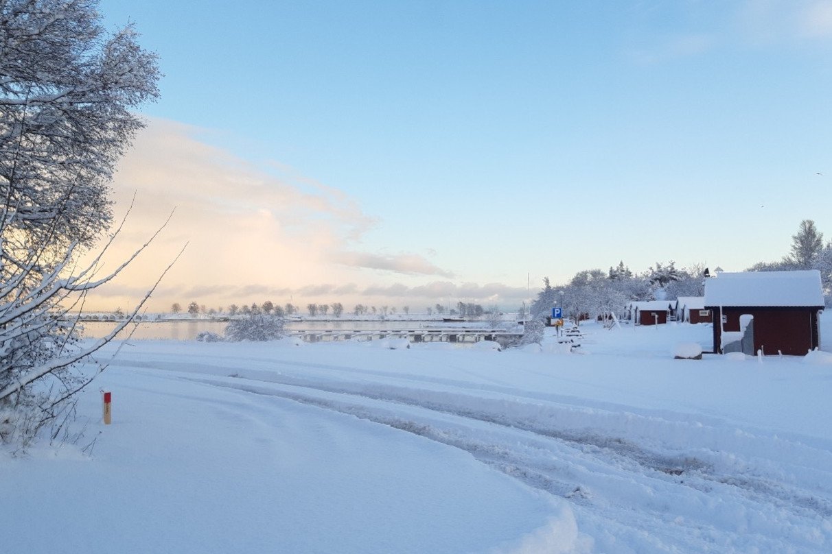 Winterlandschaft in Schweden