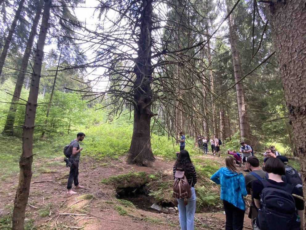 Fotos aus der deutsch-tschechischen Exkursion am 2. Juni 2022