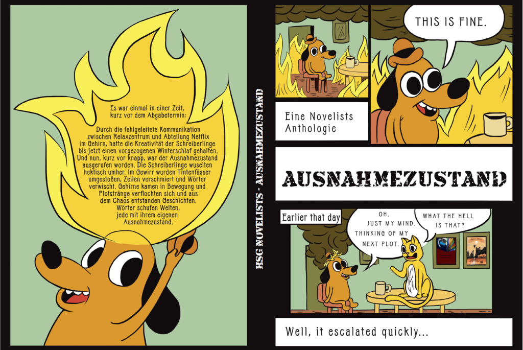 Cover Anthologie Ausnahmezustand SoSe 2019