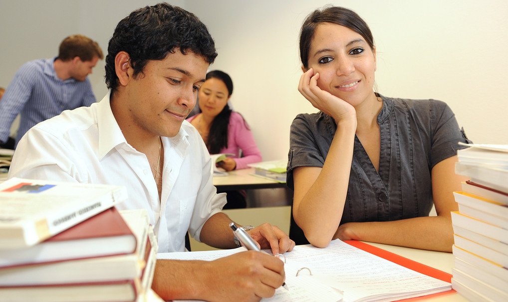 International students at the University of Passau