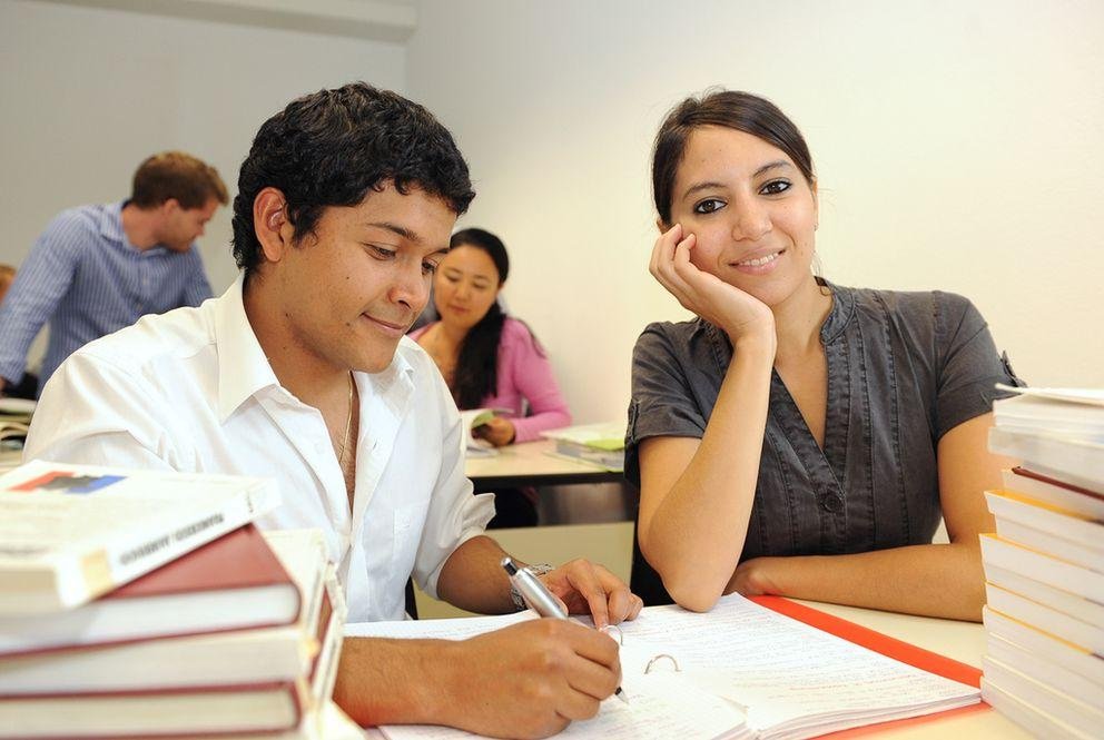 International students at the University of Passau