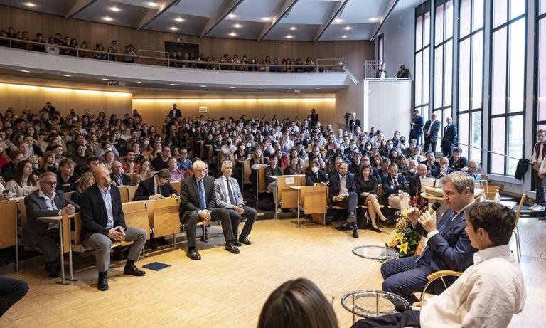 Herr Söder im Audimax