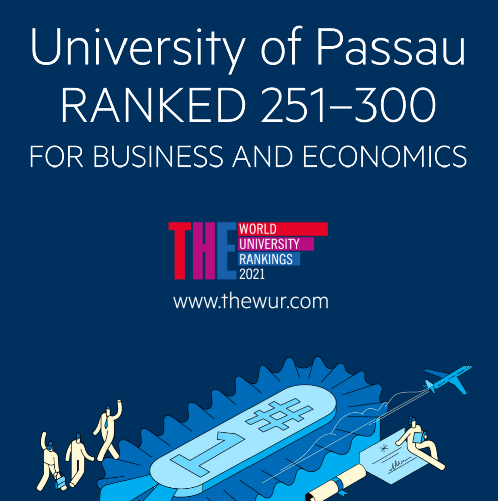 THE Ranking 2020 Ranked 251-300 for Business and Economics THE Ranking 2020 Ranked 251-300 for Business and Economics
