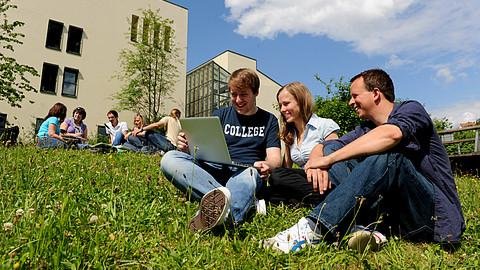 Lernen auch im Freien dank WLAN
