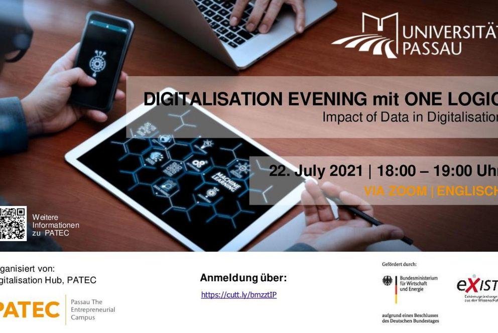 Flyer Digitalisation Evening