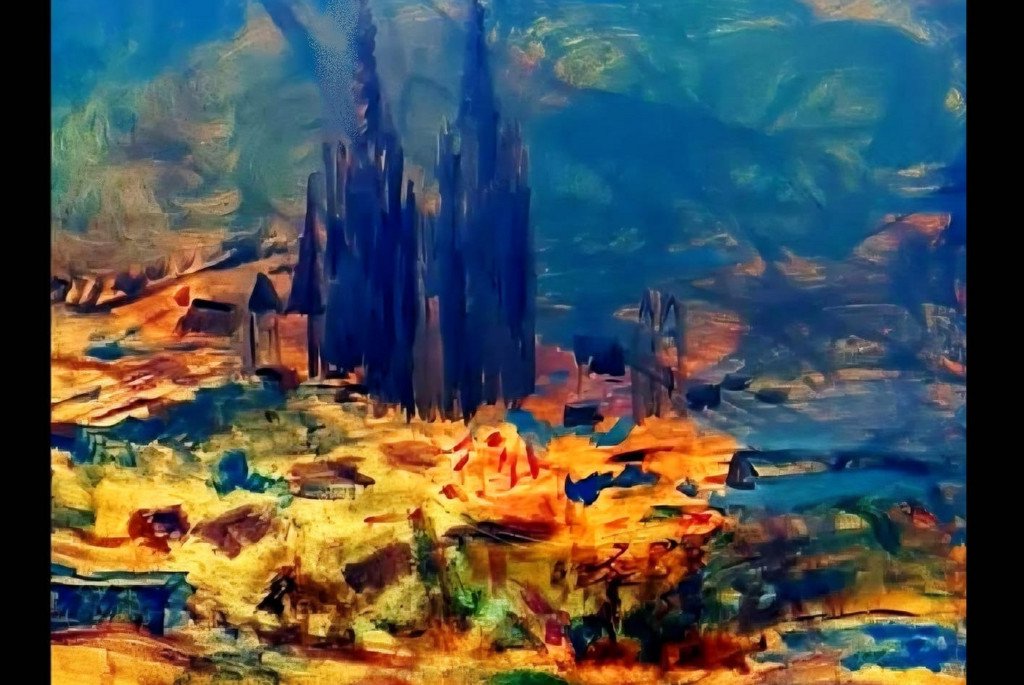 Gemälde von Regensburg - Ohrner-Natenadze 