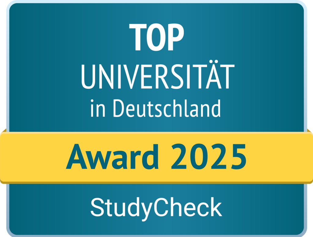 TOP Universität in Deutschland Award 2025 - Studycheck